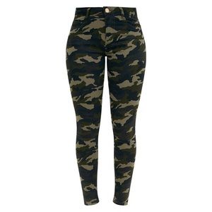 camo skinny pants